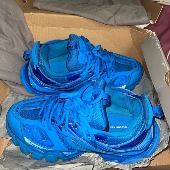 Balenciaga track runners blue - Picture 6 of 7